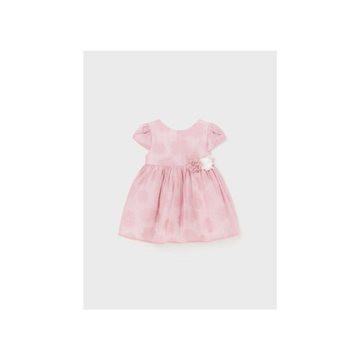Mayoral Sukienka elegancka 1901 Różowy Regular Fit ze sklepu MODIVO w kategorii Sukienki niemowlęce - zdjęcie 169450135