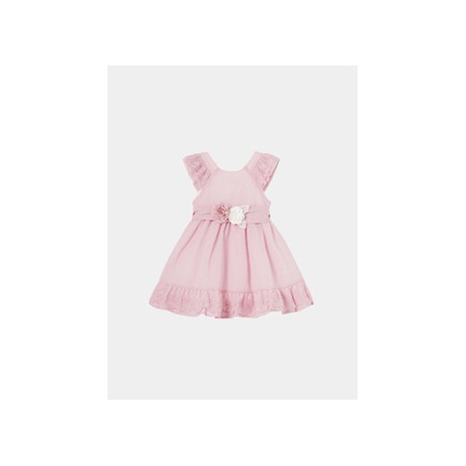 Mayoral Sukienka elegancka 1903 Różowy Regular Fit ze sklepu MODIVO w kategorii Sukienki niemowlęce - zdjęcie 169450217