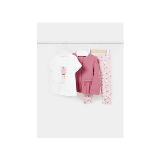 Mayoral Komplet dziecięcy 1733 Różowy Regular Fit ze sklepu MODIVO w kategorii Komplety niemowlęce - zdjęcie 169450239