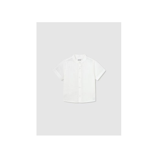 Mayoral Koszula 1113 Biały Regular Fit ze sklepu MODIVO w kategorii Koszule chłopięce - zdjęcie 169452869