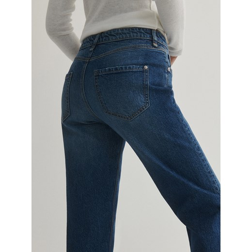 Jeansy damskie Reserved casualowe