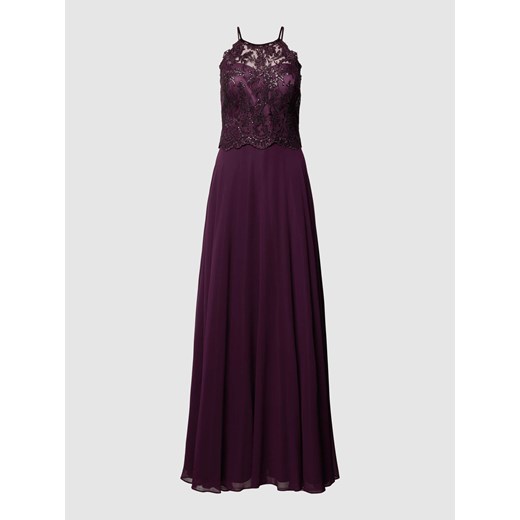 Sukienka wieczorowa z koronkowym obszyciem ze sklepu Peek&Cloppenburg  w kategorii Sukienki - zdjęcie 169458818