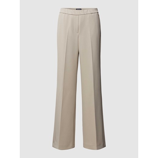 Spodnie materiałowe z zakładkami w pasie model ‘FRANCA’ ze sklepu Peek&Cloppenburg  w kategorii Spodnie damskie - zdjęcie 169459265