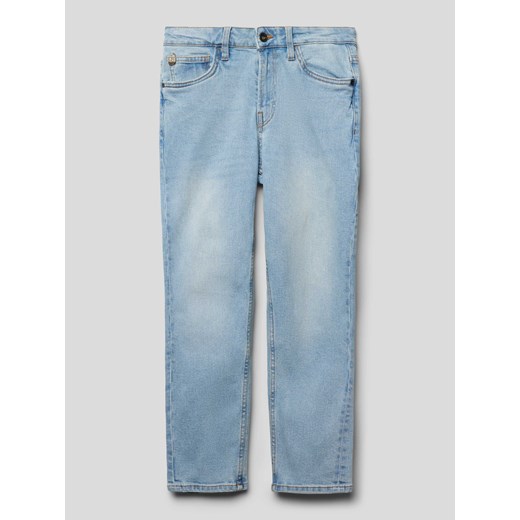 Jeansy z naszywką z logo model ‘Dalino’ ze sklepu Peek&Cloppenburg  w kategorii Spodnie chłopięce - zdjęcie 169459337