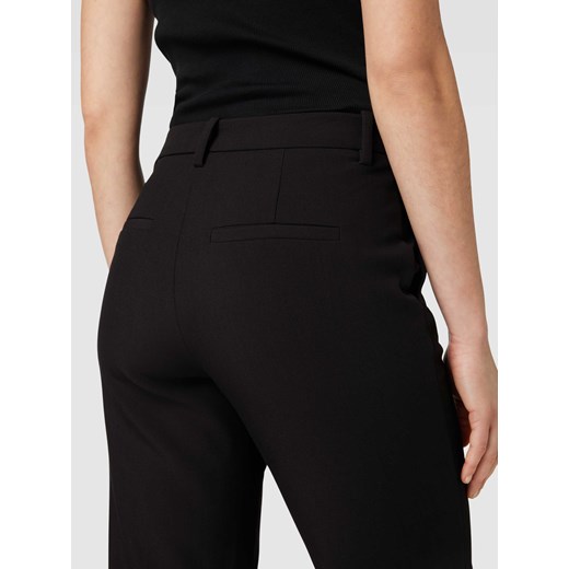 Spodnie materiałowe o kroju regular fit w jednolitym kolorze model ‘BELLA’ Yas S Peek&Cloppenburg 