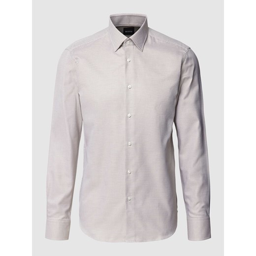 Koszula biznesowa o kroju regular fit z wzorem na całej powierzchni model ‘Joe’ ze sklepu Peek&Cloppenburg  w kategorii Koszule męskie - zdjęcie 169459465