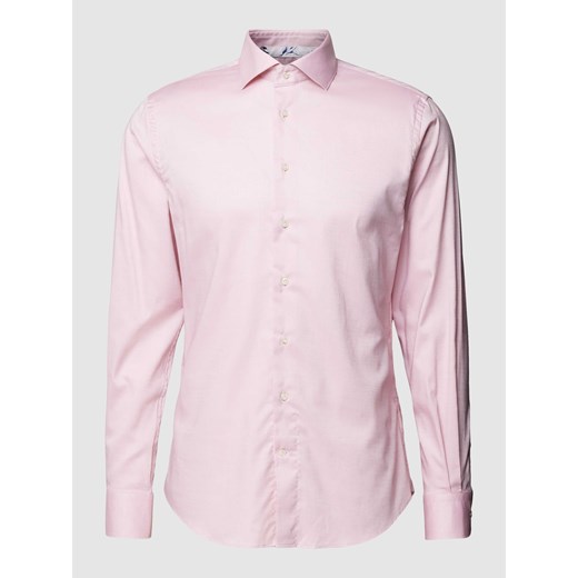 Koszula biznesowa o kroju slim fit z kołnierzykiem typu cutaway model ‘CUTAWAY’ ze sklepu Peek&Cloppenburg  w kategorii Koszule męskie - zdjęcie 169459538