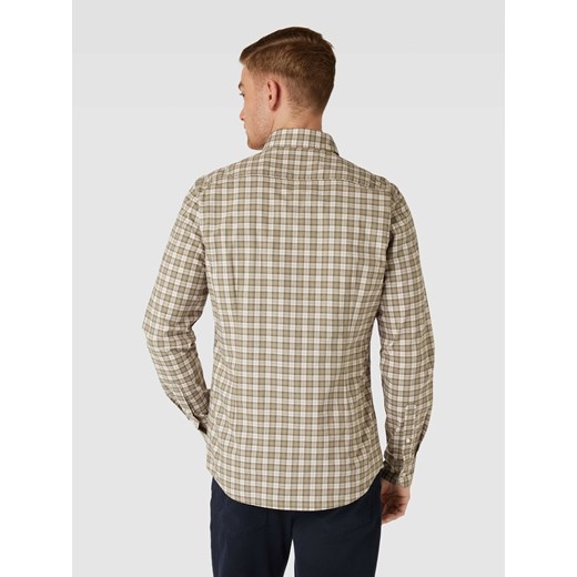 Koszula casualowa o kroju tailored fit ze wzorem w kratę model ‘Lomond’ Barbour XL Peek&Cloppenburg 