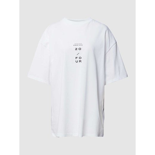T-shirt o kroju oversized z okrągłym dekoltem ze sklepu Peek&Cloppenburg  w kategorii Bluzki damskie - zdjęcie 169459799