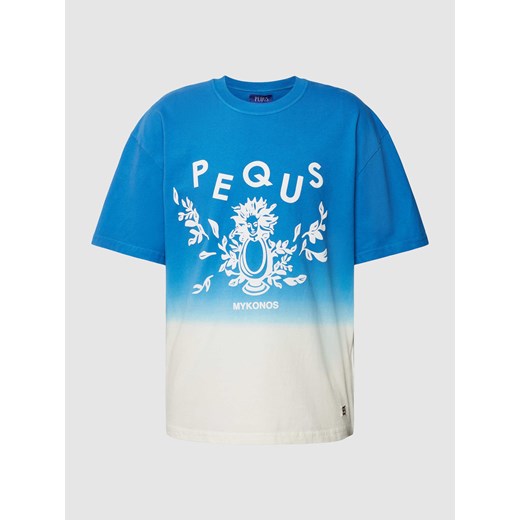 T-shirt o kroju oversized z nadrukiem z logo ze sklepu Peek&Cloppenburg  w kategorii T-shirty męskie - zdjęcie 169459915