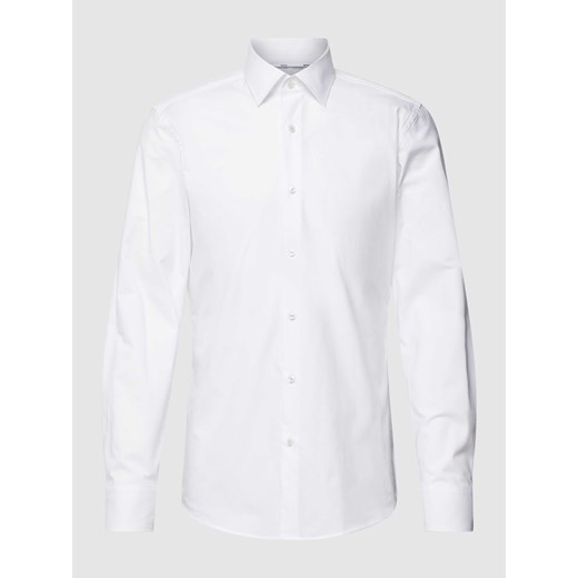 Koszula biznesowa o kroju slim fit z kołnierzykiem typu kent model ‘Hank’ ze sklepu Peek&Cloppenburg  w kategorii Koszule męskie - zdjęcie 169459985
