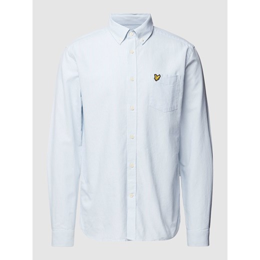 Koszula casualowa o kroju slim fit ze wzorem w paski model ‘Oxford’ ze sklepu Peek&Cloppenburg  w kategorii Koszule męskie - zdjęcie 169460027