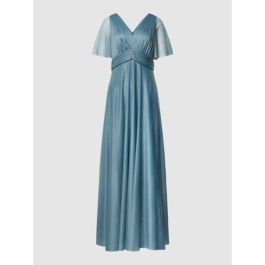 Sukienka wieczorowa z dekoltem w serek ze sklepu Peek&Cloppenburg  w kategorii Sukienki - zdjęcie 169460028