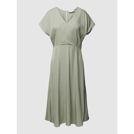Sukienka midi z krótkim rękawem model ‘AALBINE’ XL Peek&Cloppenburg 