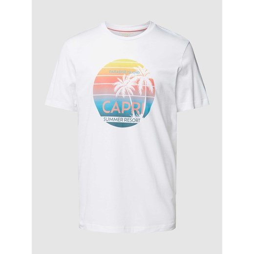 T-shirt z nadrukowanym motywem ze sklepu Peek&Cloppenburg  w kategorii T-shirty męskie - zdjęcie 169460535