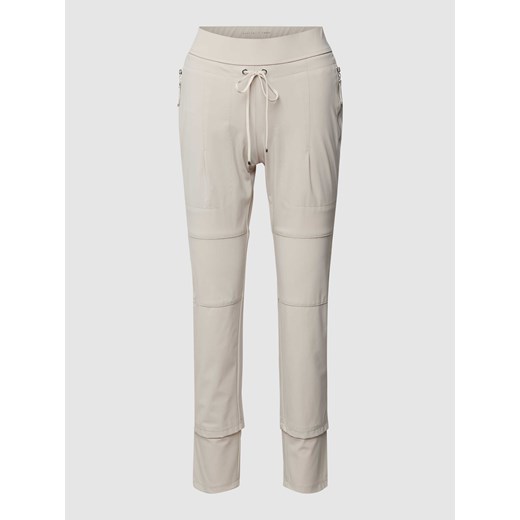 Spodnie z bocznymi,wpuszczanymi kieszeniami model ‘CANDY’ ze sklepu Peek&Cloppenburg  w kategorii Spodnie damskie - zdjęcie 169460576