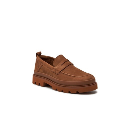 Mokasyny męskie Clarks eleganckie bez zapięcia 