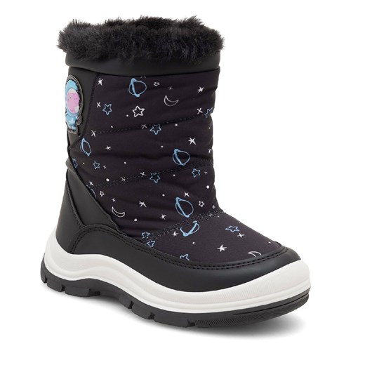 Śniegowce Peppa Pig AW23-229PP Black Peppa Pig 23 okazja eobuwie.pl