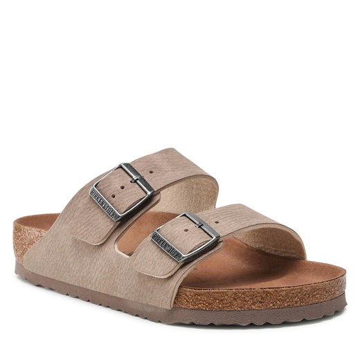 Klapki Birkenstock Arizona Bs 1023036 Gray Taupe 45 okazja eobuwie.pl