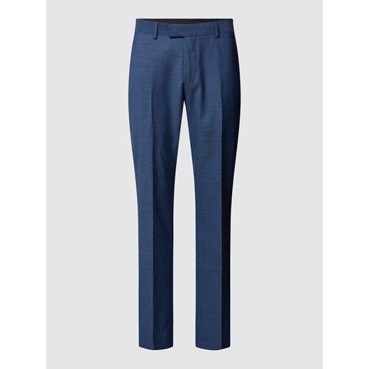 Spodnie do garnituru o kroju regular fit z fakturowanym wzorem model ‘TENUTA’ ze sklepu Peek&Cloppenburg  w kategorii Spodnie męskie - zdjęcie 169466159