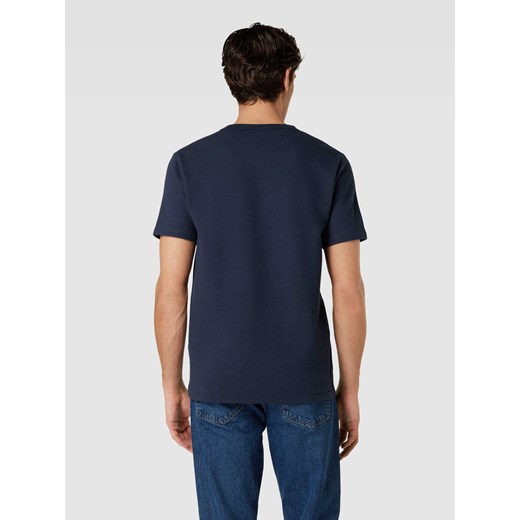 T-shirt z fakturowanym wzorem model ‘SANDER’ Selected Homme XXL Peek&Cloppenburg 