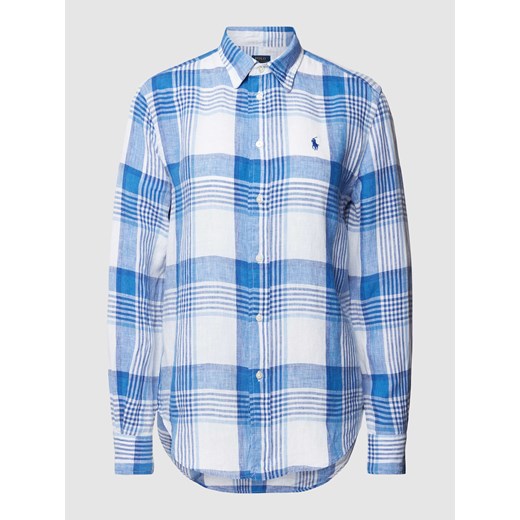 Bluzka koszulowa w kratkę ze sklepu Peek&Cloppenburg  w kategorii Koszule damskie - zdjęcie 169466305