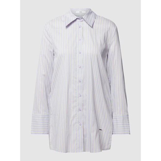 Bluzka koszulowa ze wzorem w paski model ‘STYLE.VICKI’ ze sklepu Peek&Cloppenburg  w kategorii Koszule damskie - zdjęcie 169466385