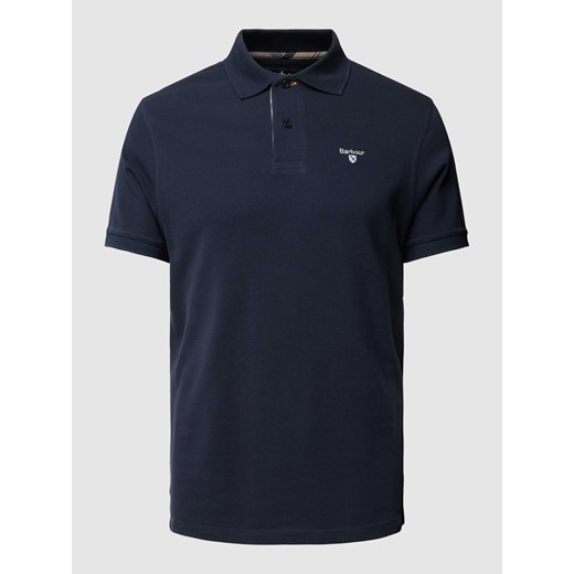 Koszulka polo z krótką listwą guzikową ze sklepu Peek&Cloppenburg  w kategorii T-shirty męskie - zdjęcie 169466446