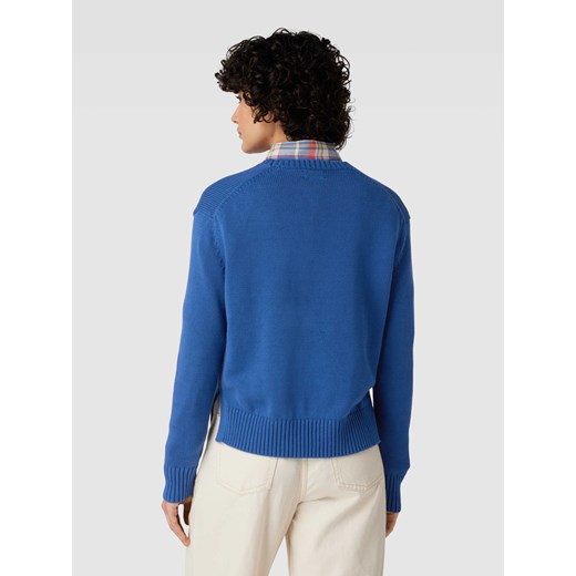 Sweter z dzianiny z okrągłym dekoltem Polo Ralph Lauren XL Peek&Cloppenburg 