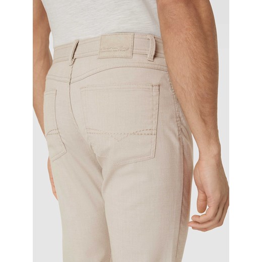 Spodnie materiałowe o kroju regular fit z 5 kieszeniami 38/32 Peek&Cloppenburg 