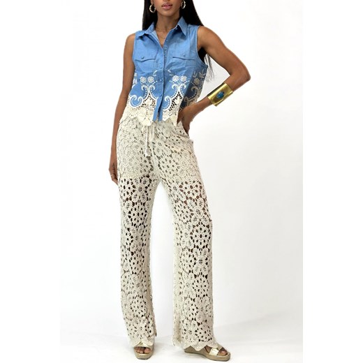 Spodnie DERLIONA ze sklepu Ivet Shop w kategorii Spodnie damskie - zdjęcie 169469207