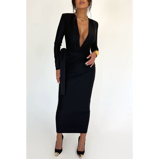 Sukienka LEONETA BLACK ze sklepu Ivet Shop w kategorii Sukienki - zdjęcie 169469209