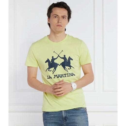 T-shirt męski La Martina z krótkim rękawem