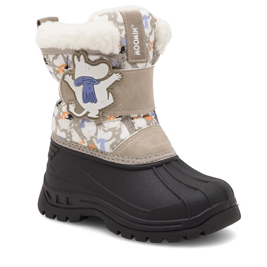 Śniegowce Moomin CM-AW23-217MMN Beige 23 wyprzedaż eobuwie.pl