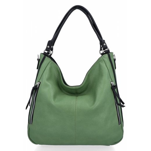Torebki Damskie XL firmy Hernan Jasno Zielone (kolory) ze sklepu torbs.pl w kategorii Torby Shopper bag - zdjęcie 169481509