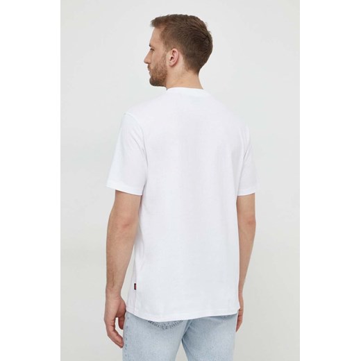 T-shirt męski BOSS HUGO z bawełny biały 