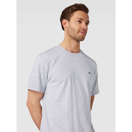 T-shirt z okrągłym dekoltem model ‘BASIC’ Lacoste XL Peek&Cloppenburg 