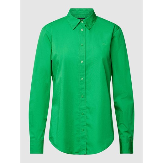 Bluzka koszulowa w jednolitym kolorze model ‘JAMELKO’ ze sklepu Peek&Cloppenburg  w kategorii Koszule damskie - zdjęcie 169484908