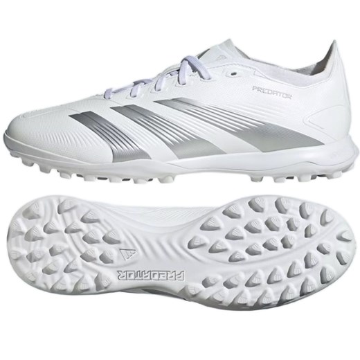 Buty piłkarskie adidas Predator League L Tf M IE2613 białe ze sklepu ButyModne.pl w kategorii Buty sportowe męskie - zdjęcie 169486847