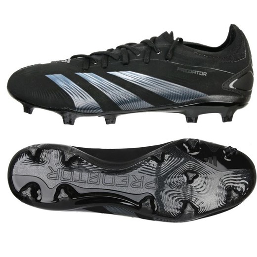 Buty piłkarskie adidas Predator Pro Fg M IG7779 czarne ze sklepu ButyModne.pl w kategorii Buty sportowe męskie - zdjęcie 169486868