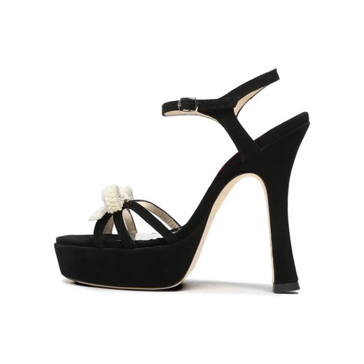Custommade Sandały Arlina Pearl Bow 999621047 Czarny Custommade 39 MODIVO