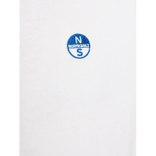 North Sails T-Shirt Bollo 692970 Biały Regular Fit North Sails XS MODIVO