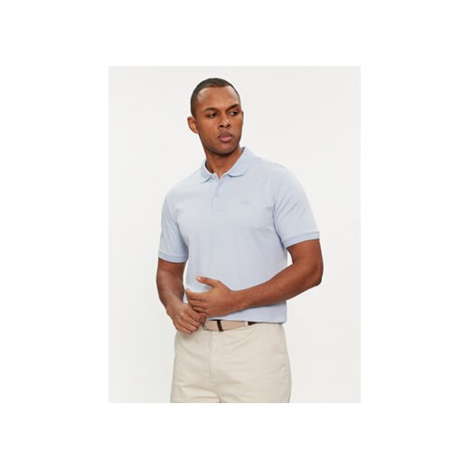 Calvin Klein Polo Smooth K10K111657 Niebieski Slim Fit ze sklepu MODIVO w kategorii T-shirty męskie - zdjęcie 169491468
