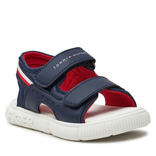 Sandały Tommy Hilfiger T1B2-33423-1591 S Blu 800 Tommy Hilfiger 33 eobuwie.pl