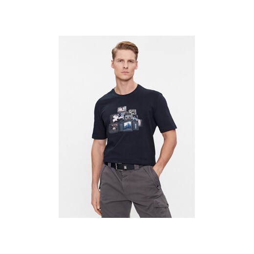 Boss T-Shirt Teemushroom 50509892 Granatowy Regular Fit ze sklepu MODIVO w kategorii T-shirty męskie - zdjęcie 169494258