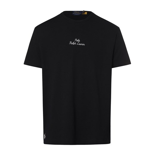 Polo Ralph Lauren Koszulka męska Mężczyźni Bawełna granatowy jednolity ze sklepu vangraaf w kategorii T-shirty męskie - zdjęcie 169495258
