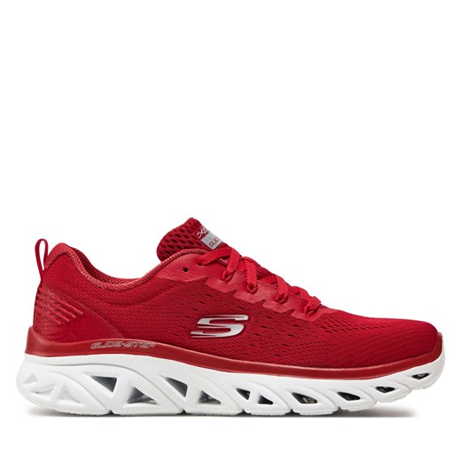 Sneakersy Skechers Glide-Step Sport 149556/RED Red ze sklepu eobuwie.pl w kategorii Buty sportowe damskie - zdjęcie 169497319