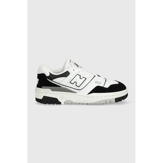 Buty sportowe damskie New Balance w stylu casual białe płaskie