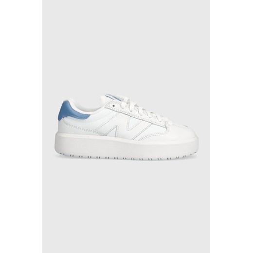 New Balance sneakersy skórzane kolor biały CT302CLD ze sklepu PRM w kategorii Buty sportowe damskie - zdjęcie 169499446