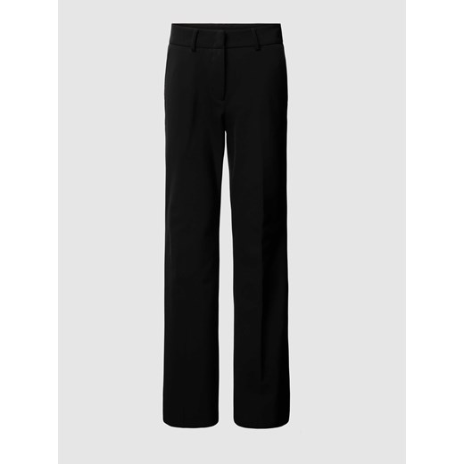 Spodnie materiałowe z poszerzaną nogawką w jednolitym kolorze model ‘FRANCE’ Cambio 44 Peek&Cloppenburg 